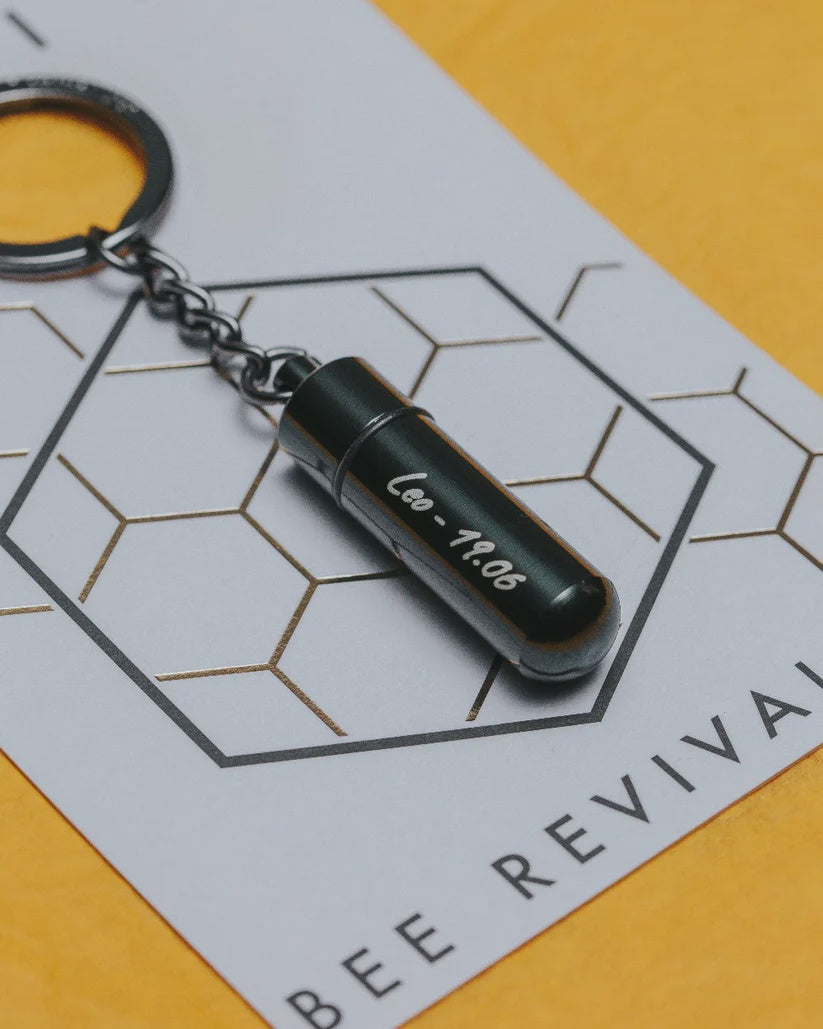 Keyring: Black The Bee Revival Kit Sugar Solution - Anthracite  - BeeVive