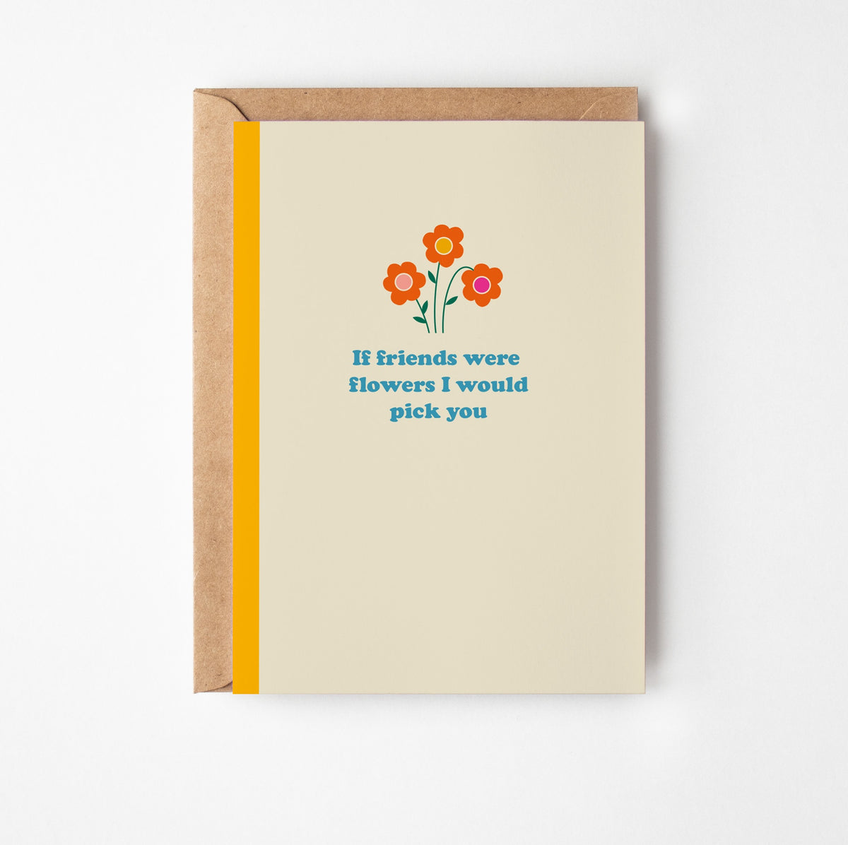 Friend Card: Flowers Floral - Happy Street