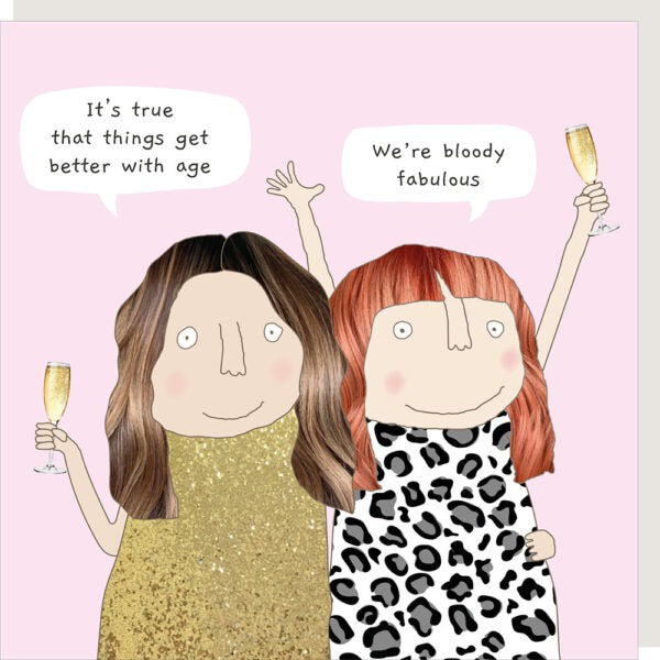 Card: Bloody Fabulous Funny - Rosie Made A Thing