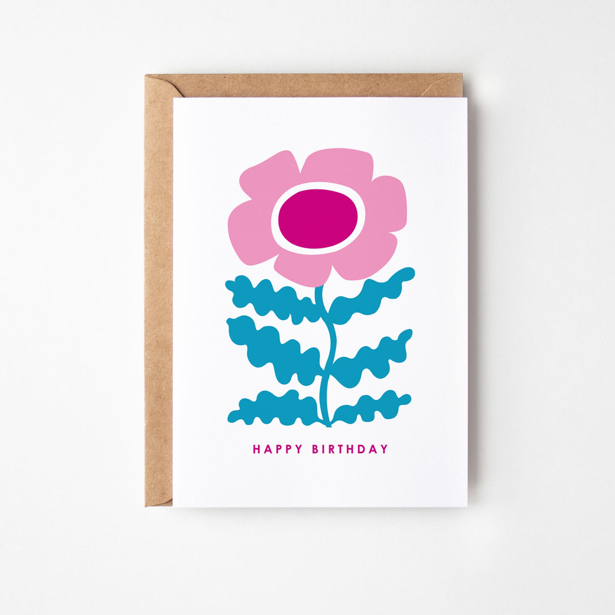 Birthday Card: Poppy Floral - Happy Street