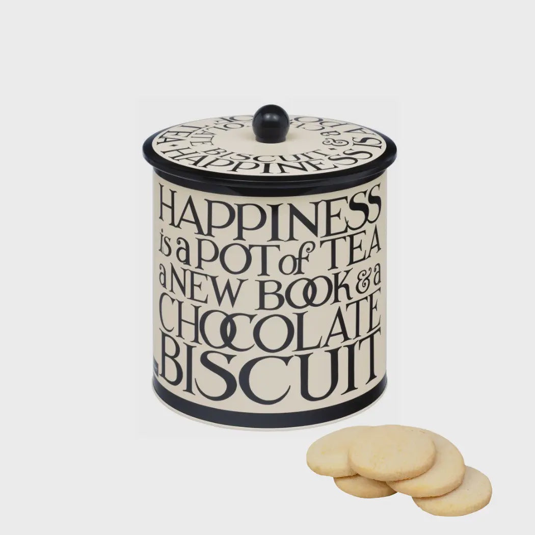 Biscuit Barrel: Rectangular Happiness is .. Black Toast - Emma Bridgewater