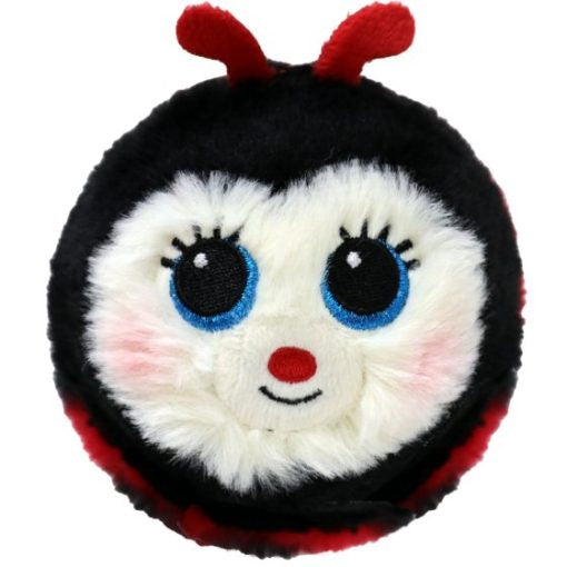 BEANIE BOUNCER: Plush Ball BUGGIE LADYBUG  - TY