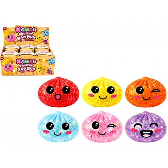 Squishy Toy: Glitter Bao Bun 5.5 cm  - Various - Muddle It