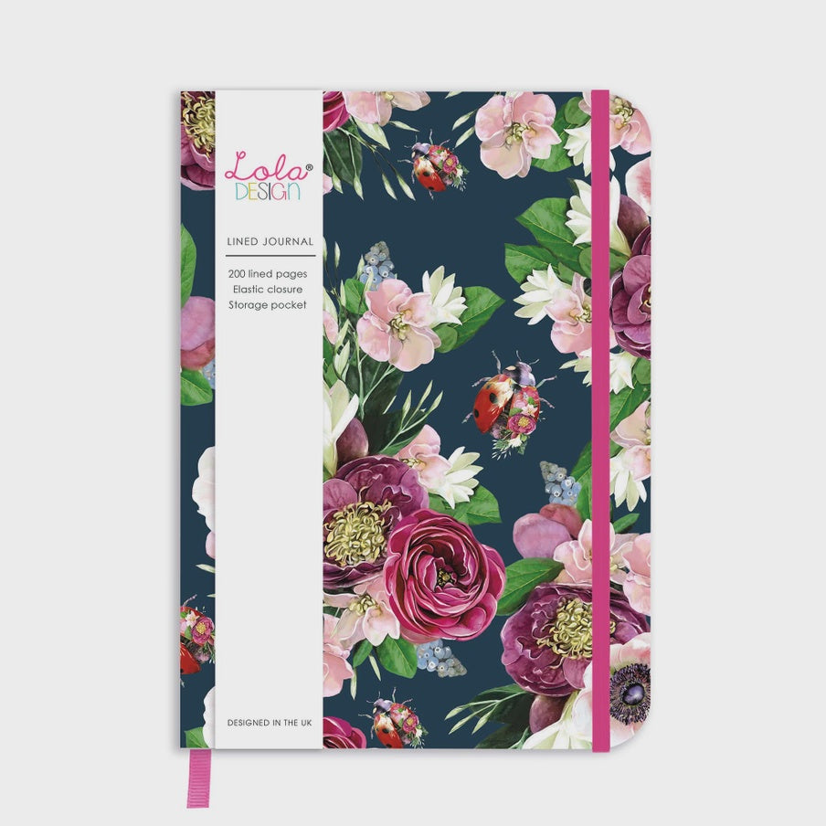 Notebook: Soft Cover A5 Ladybird - Lola Design