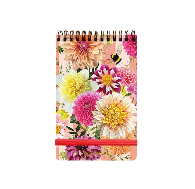 Notepad: Spiral Dahlia Beach - Lola Design