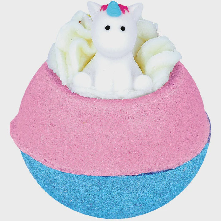 Bath Bomb Blaster: Born to Be a Unicorn Toy - BLUE - Bomb Cosmetics