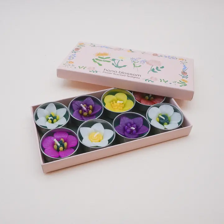 Individual Scented Flower Tealight - Multicolour (GIFT - Thang Tho Hana Blossom)