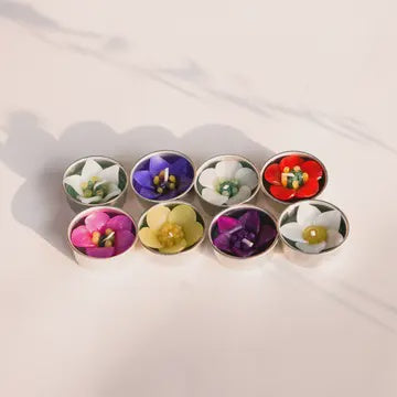 Candle - Tealights- Handmade Garden Flower Scented - Hana Blossom