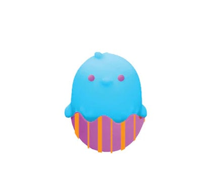 Stress Ball:  Chicka Deedo Fidget Toy Individual - Blue - Needoh