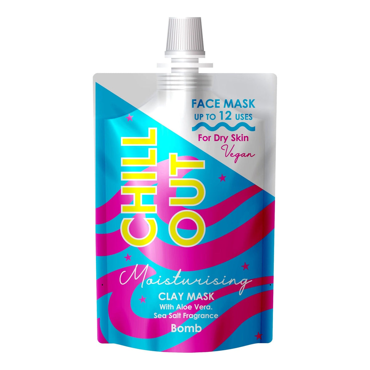 Face Mask: Chill Out Moisturising - MULTICOLOUR - GIFT - Bomb Cosmetics