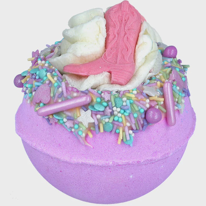 Bath Bomb Blaster: COWGIRL GLAM- Purple  - Bomb Cosmetics