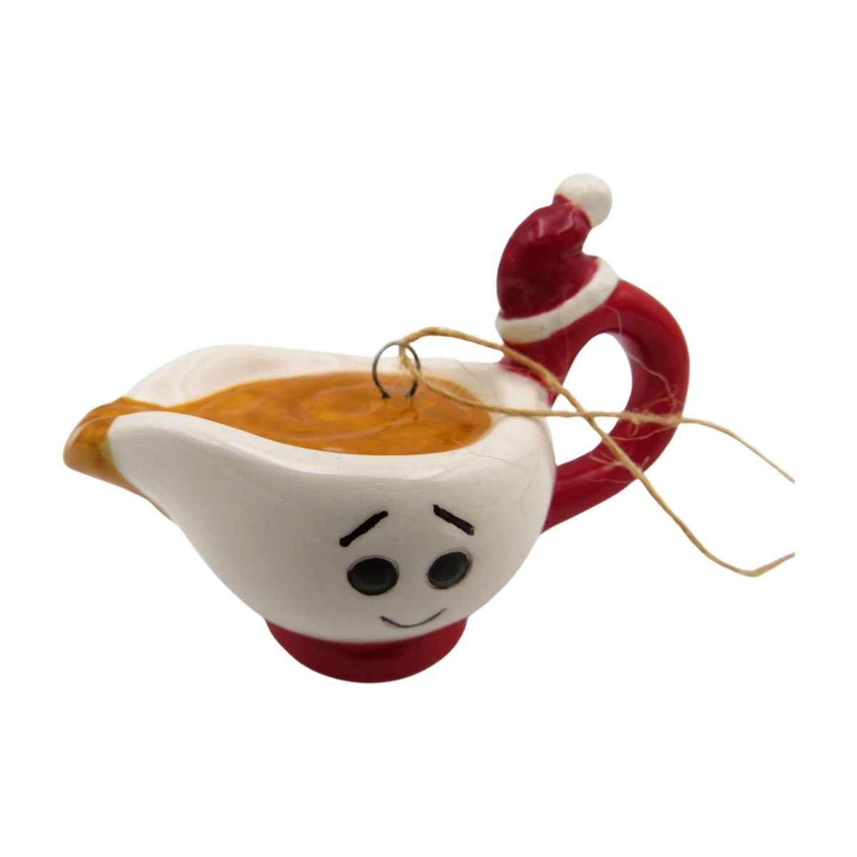 Christmas Tree Decoration: Ceramic Gravy Boat - Giftware Trading