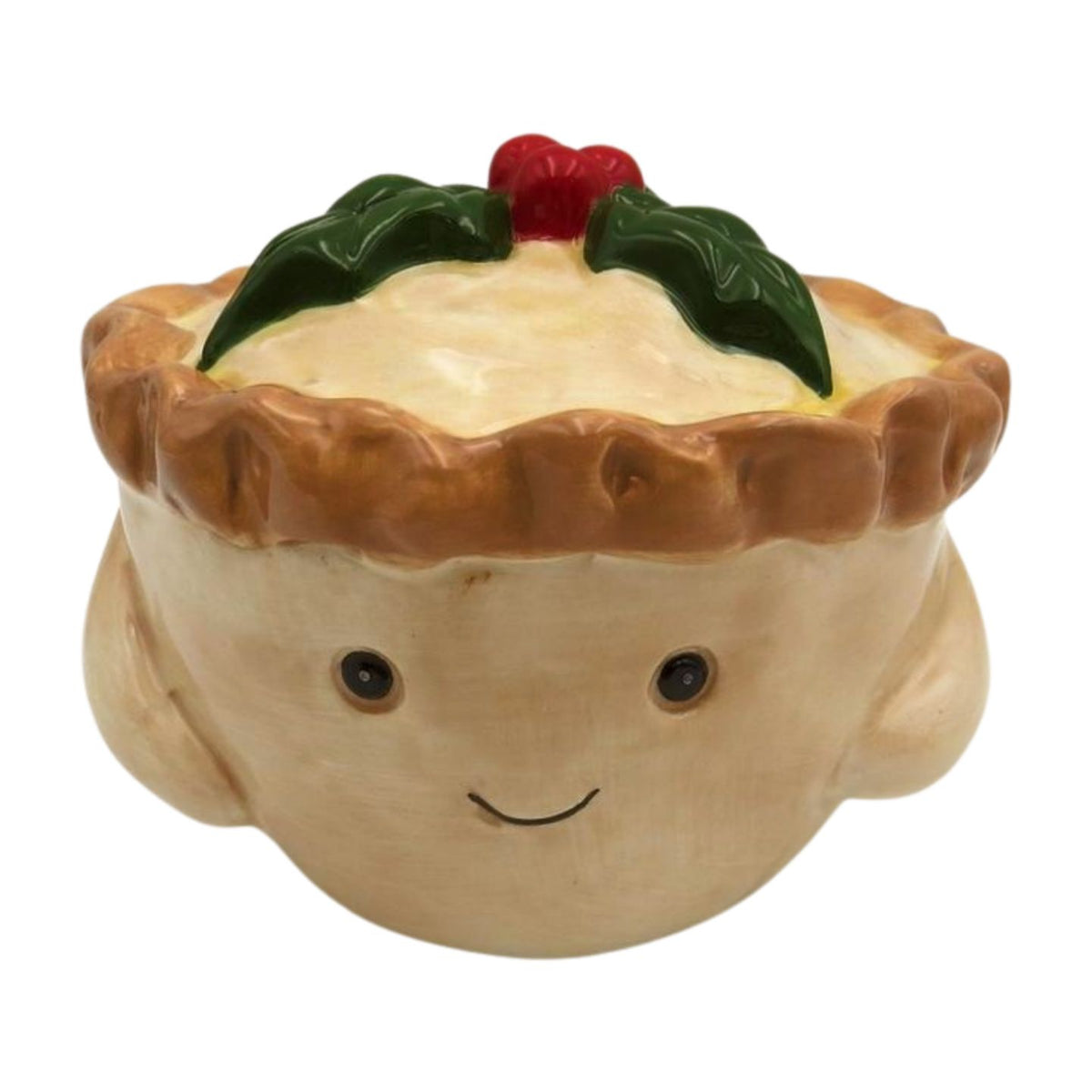 Christmas Ornament : Ceramic Mince Pie - Giftware Trading