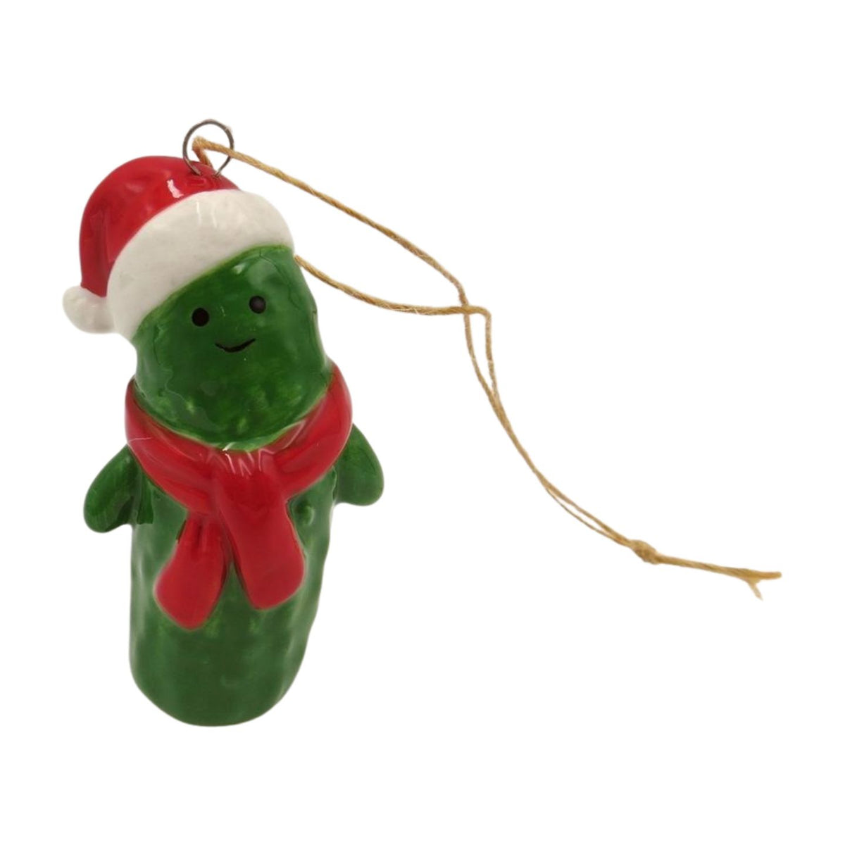 Christmas Tree Decoration: Ceramic Pickle - Giftware Trading