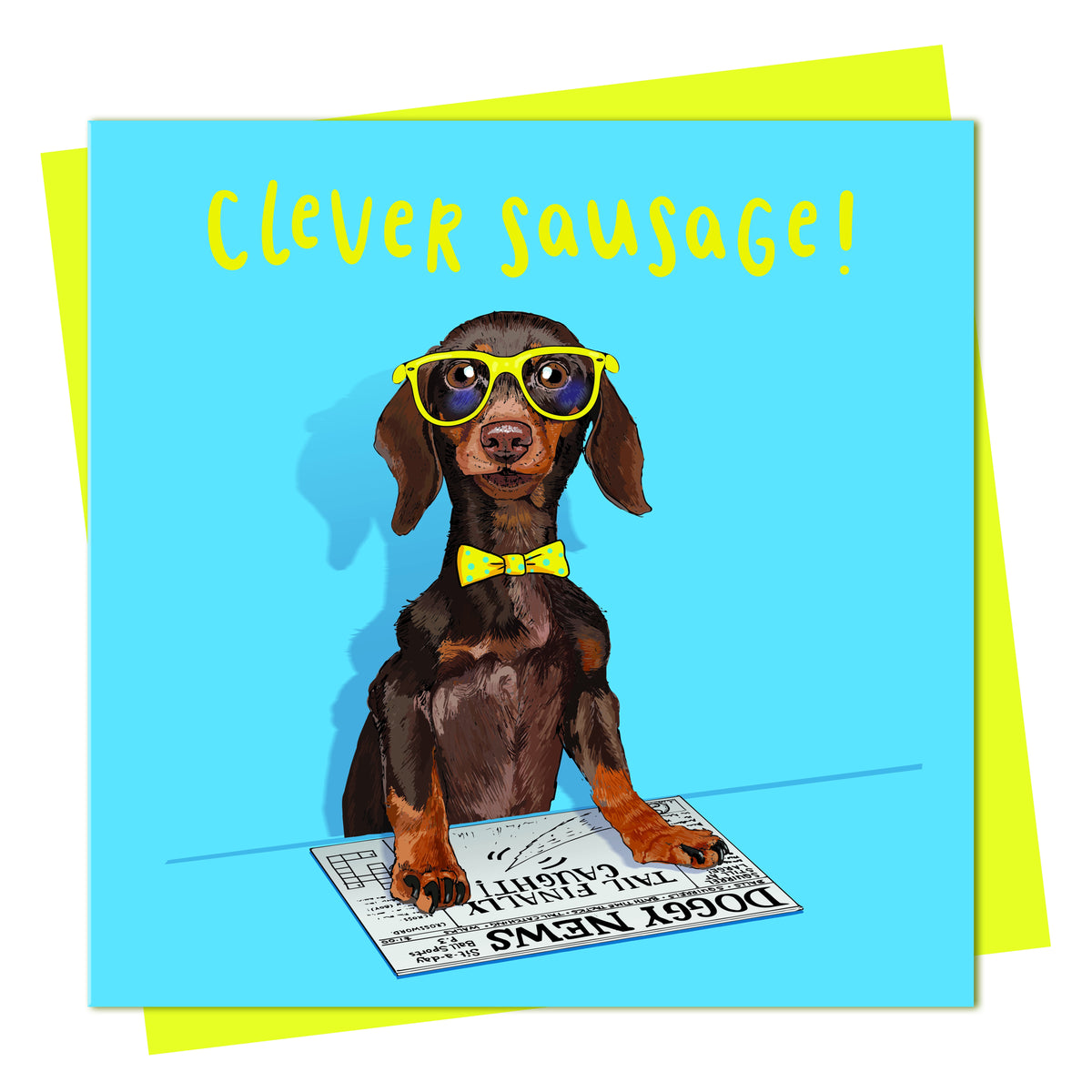 Birthday Card: Clever Sausage - Lovely Paper Stuff