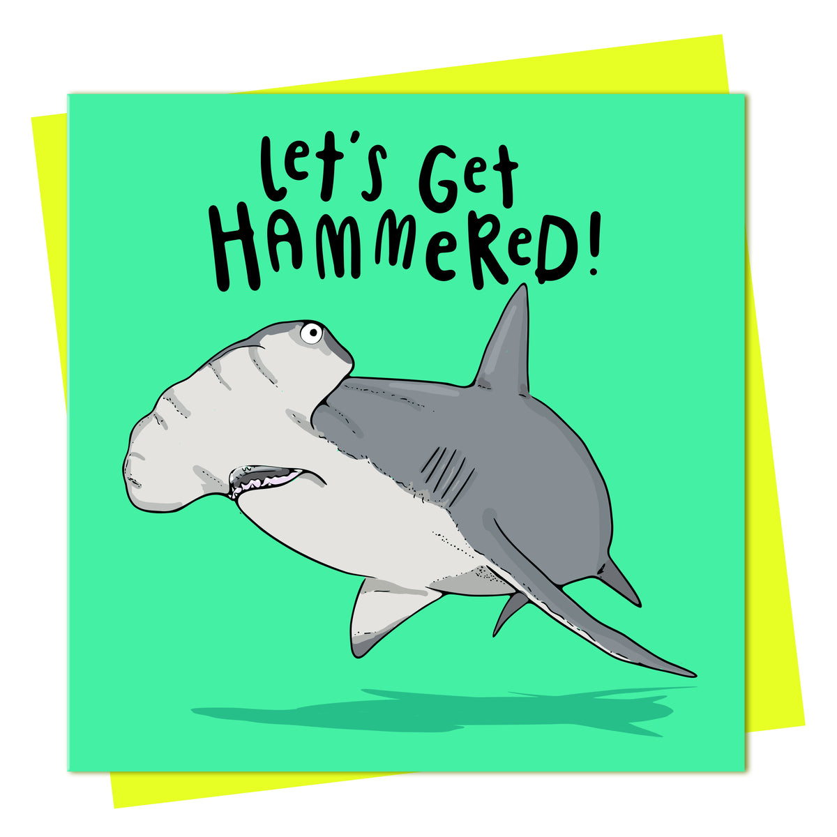 Birthday Card:  Let's Get Hammered - Lovely Paper Stuff