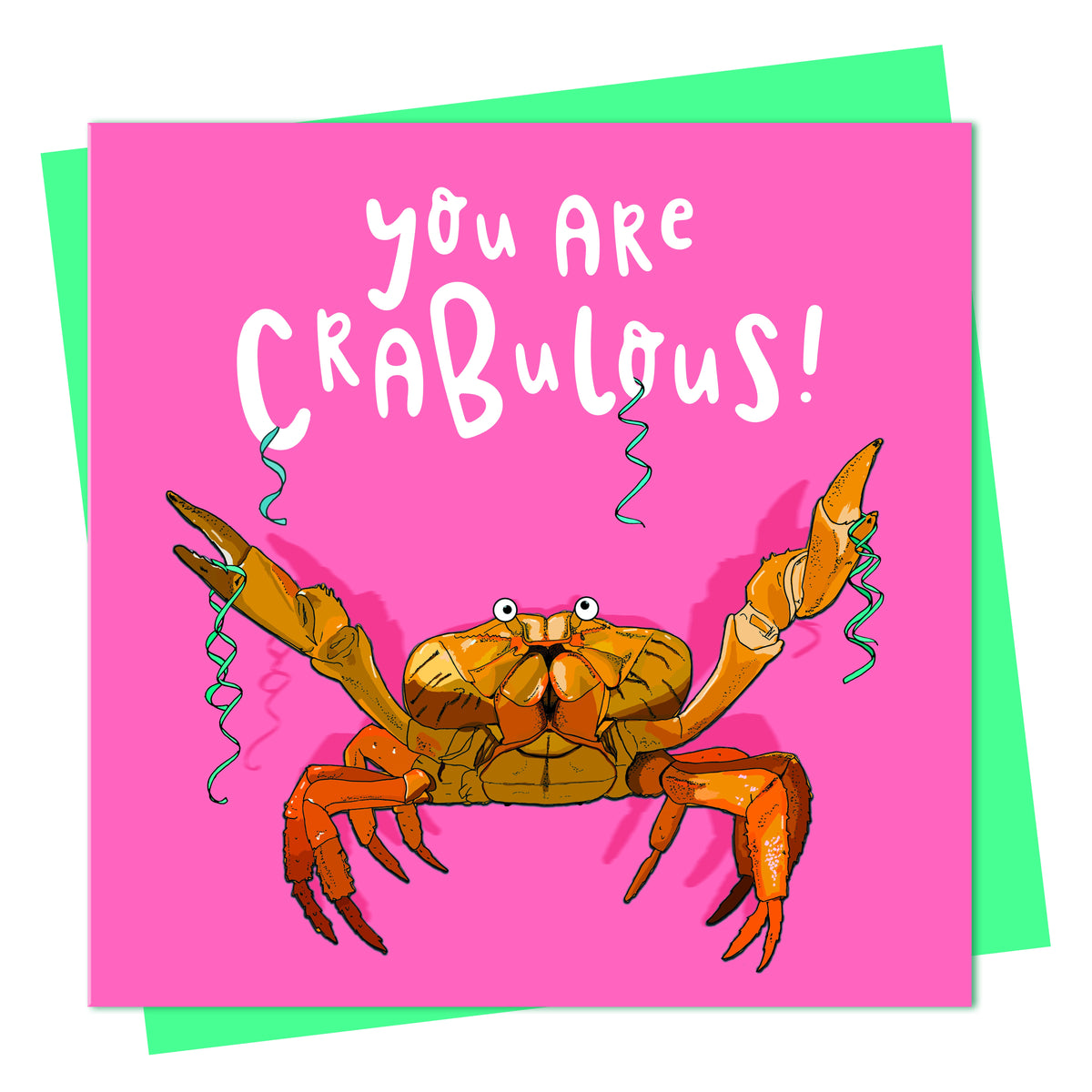 Birthday Card: Crabulous - Lovely Paper Stuff