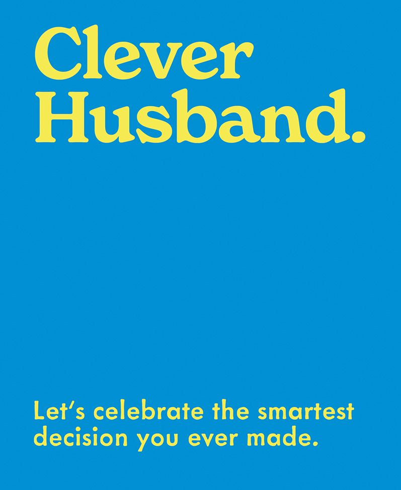 Anniversary Card: Husband Anniversary Let's Celebrate - Mint