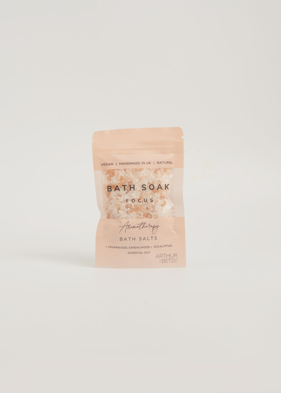 Bath Salts Pouch Aromatherapy Focus - Arthur Betsy
