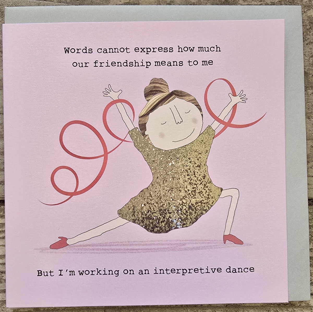Birthday Card: FRIENDSHIP DANCE Funny  - Rosie Made A Thing
