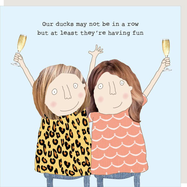 Birthday Card: DUCKS Funny  - Rosie Made A Thing