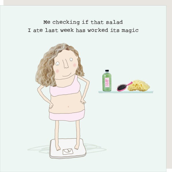 Card: Salad Magic Funny - Rosie Made A Thing