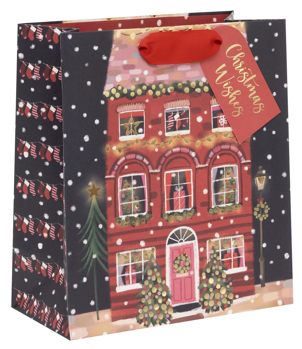 Gift Bag: Medium Merry Manor - Glick