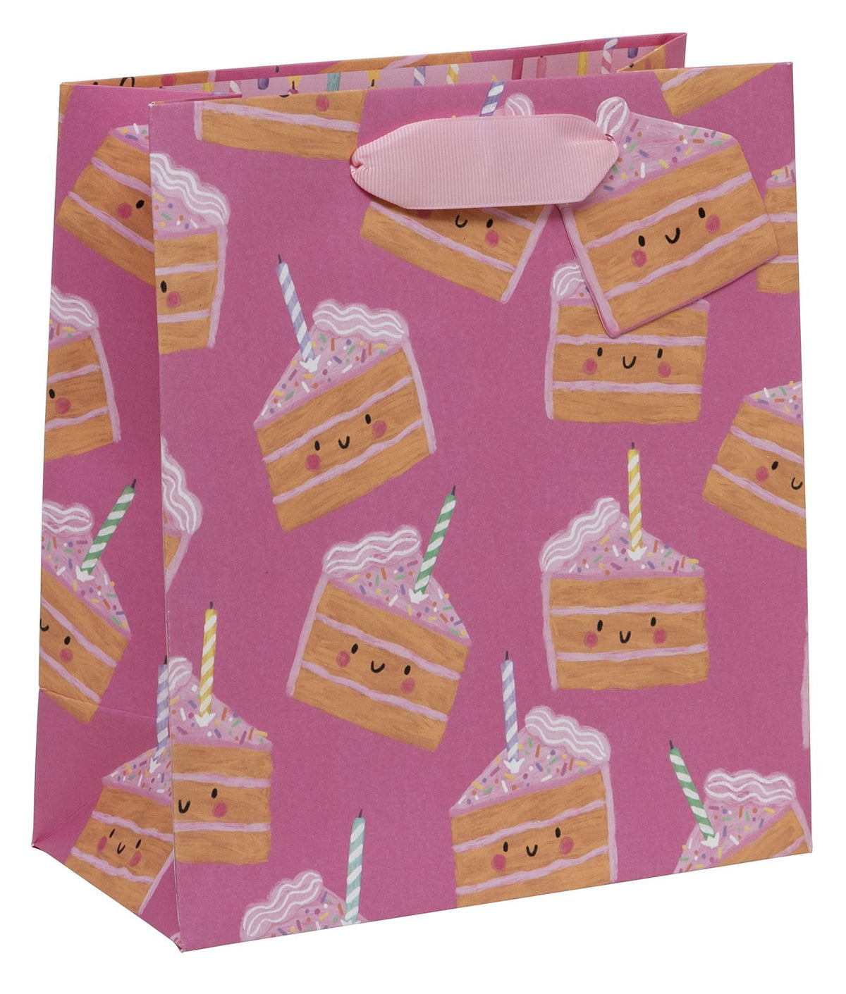 Gift Bag: Medium Cakey Kids - Pink - Glick