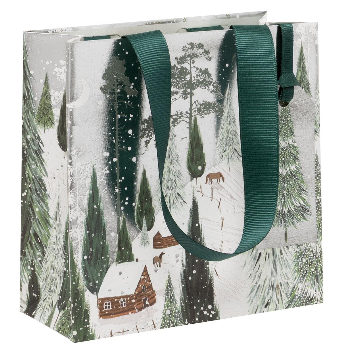 Gift Bag: Small Moonlit Glade - Green - Glick