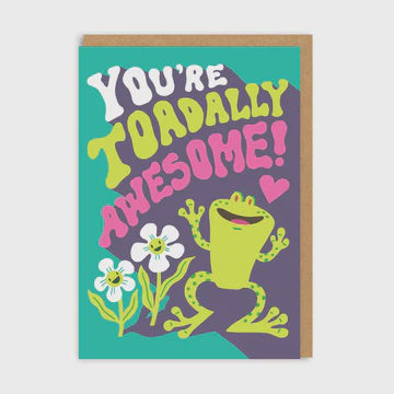 Well Done  Card: Neon Pink  You're Toadally Awesome Hello!Lucky - Ohh Deer