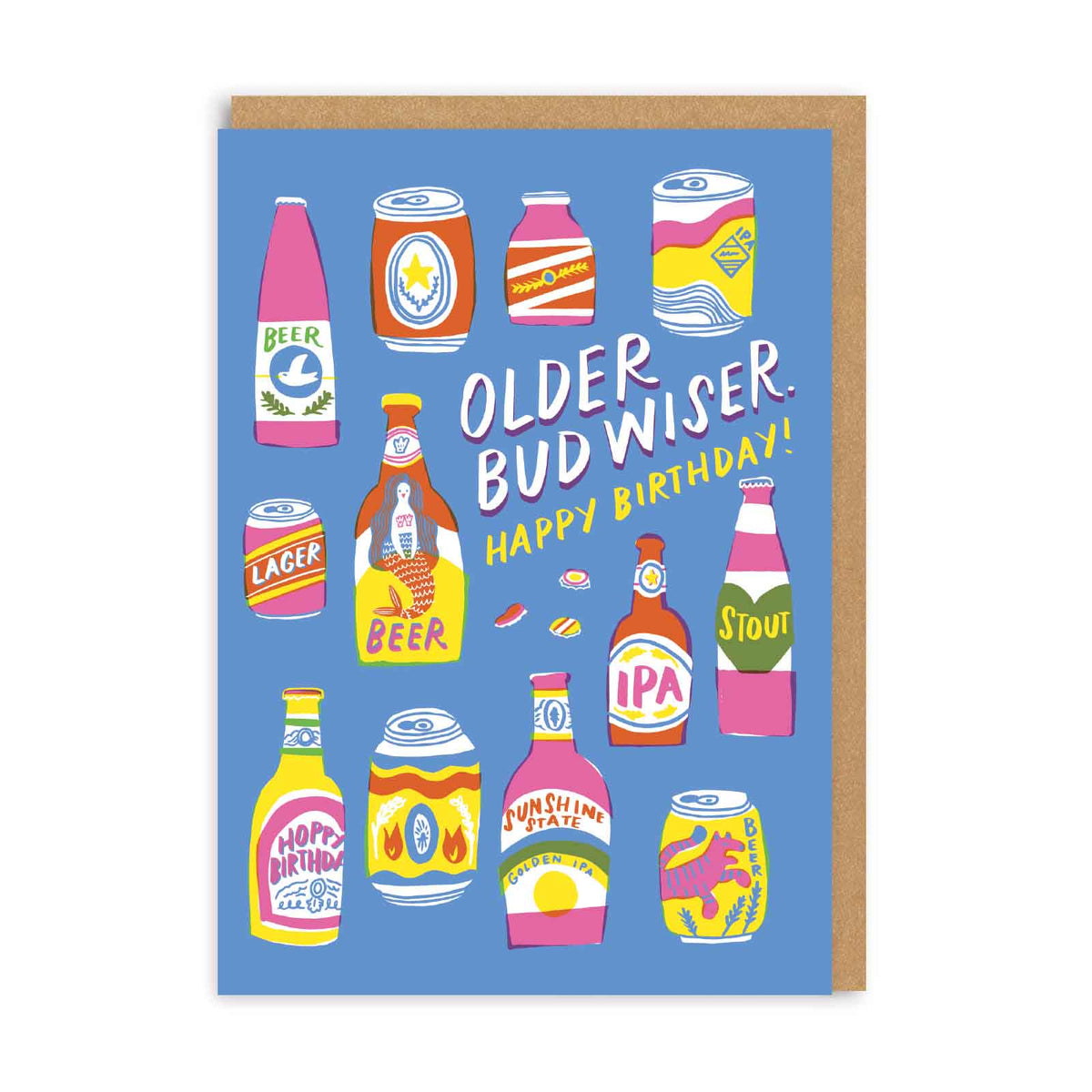 Birthday Card: Older Budwiser   - Ohh Deer