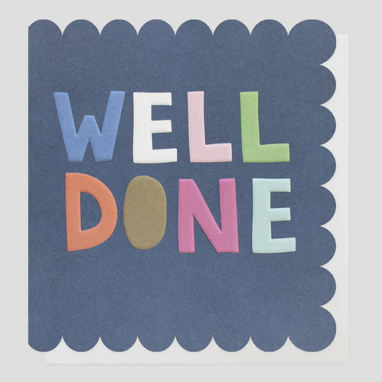 Well Done  Card: Gold Foil  Well Done  - Caroline Gardner