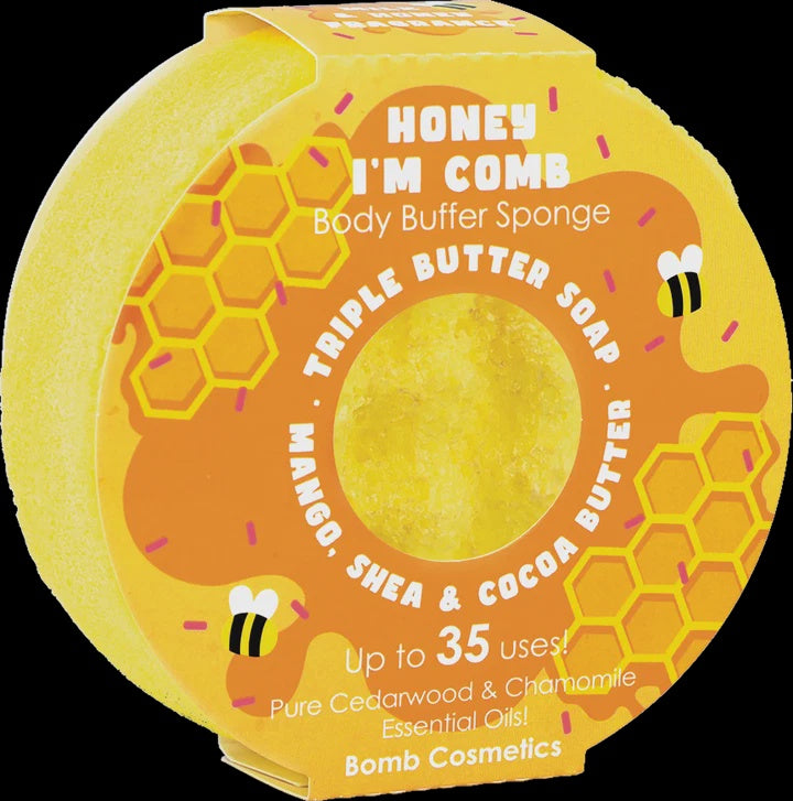 Body Buffer: Honey I'm Comb - Bomb Cosmetics