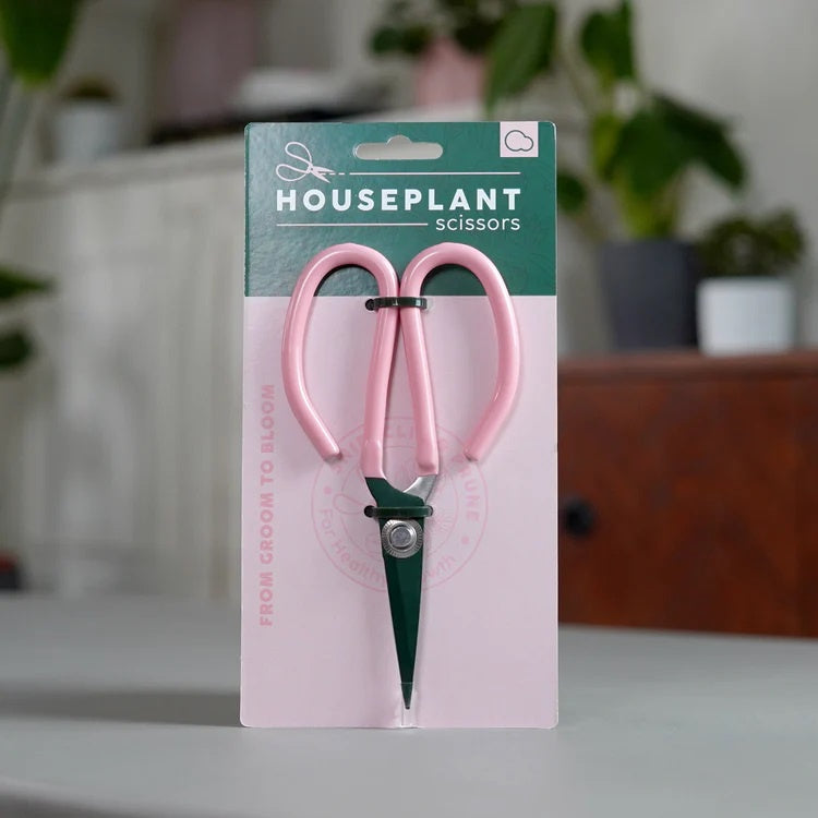 Houseplant Scissors: Metal Indoor - Pink - Bubblegum Stuff