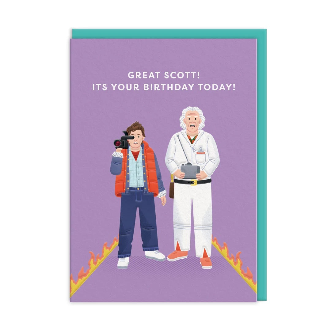 Birthday  Card:   Doc and Marty G  - Ohh Deer