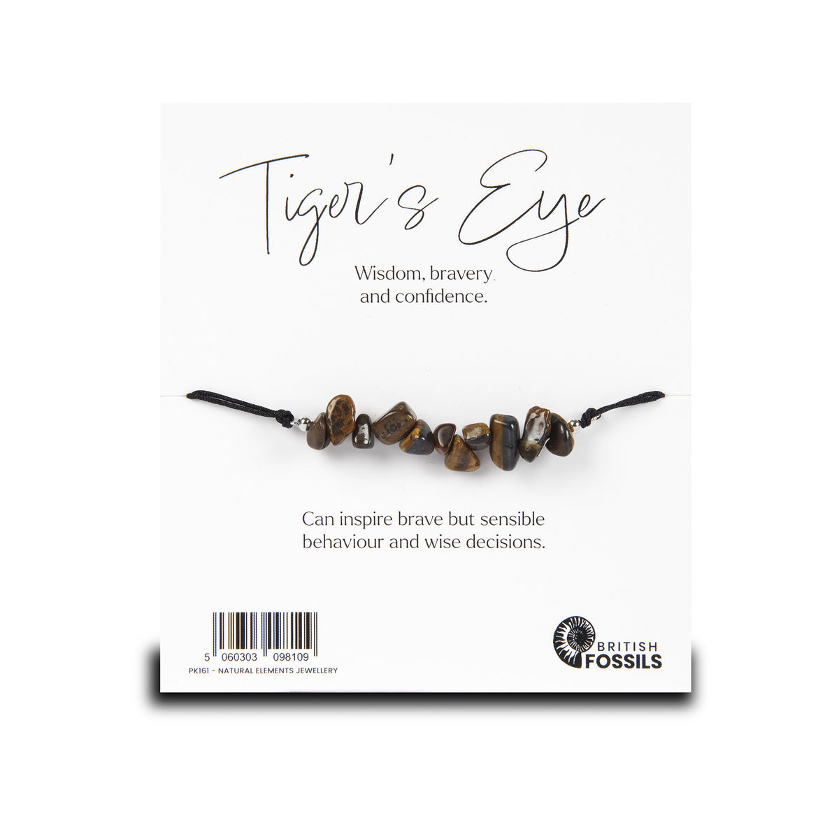 Crystal Bracelet: Cord Lariat Gemstone Chips  - Assorted - Serenity