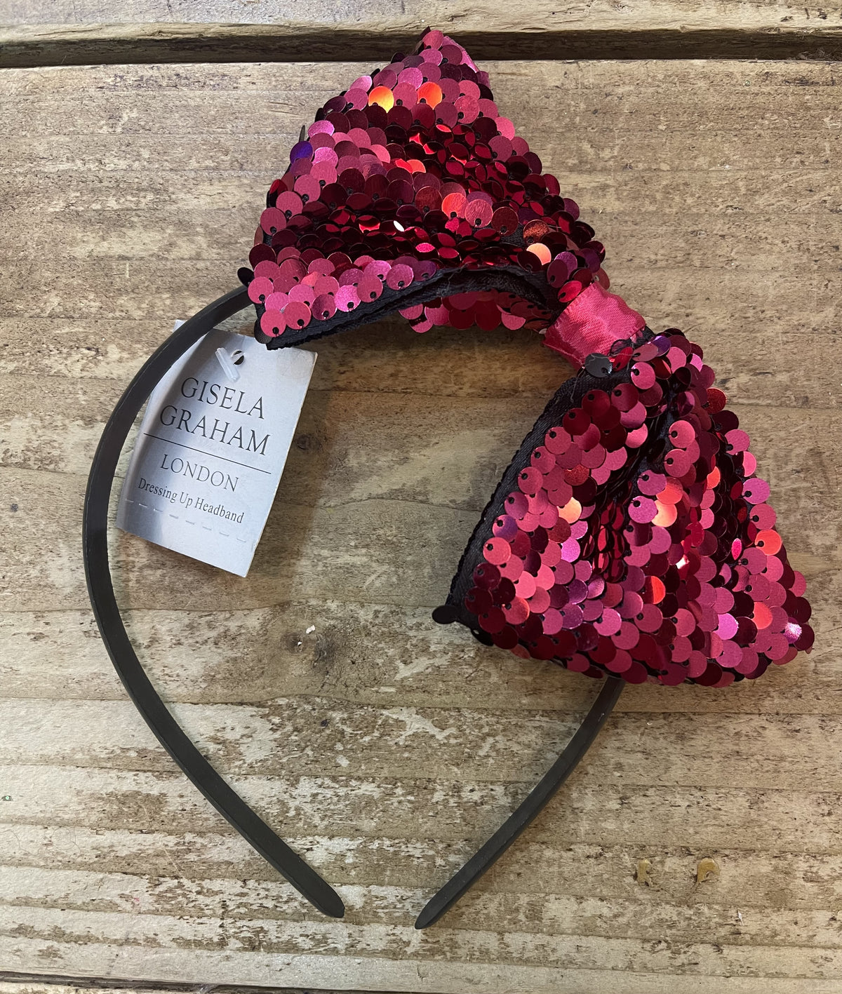Headband: Glitter Sequin Bow