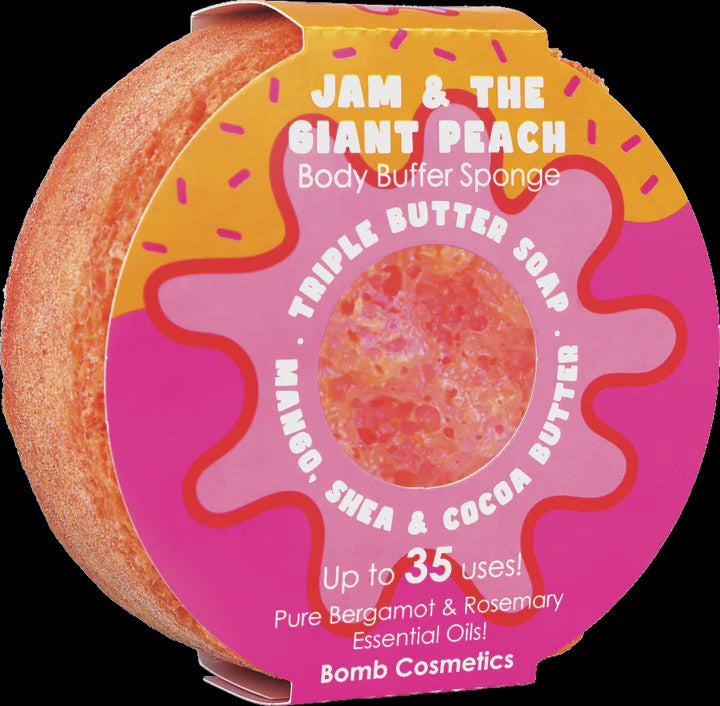 Body Buffer: Jam & The Giant Peach - Bomb Cosmetics