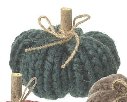 Autumn Ornament: Wool Knitted Small - Green - XMAS - Heaven Sends