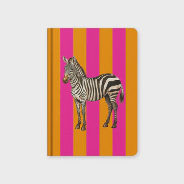 Notebook: A5 Stripe Zebra Premium Hardback Notebook Stripe Zebra Premium Hardback Notebook - Ohh Deer