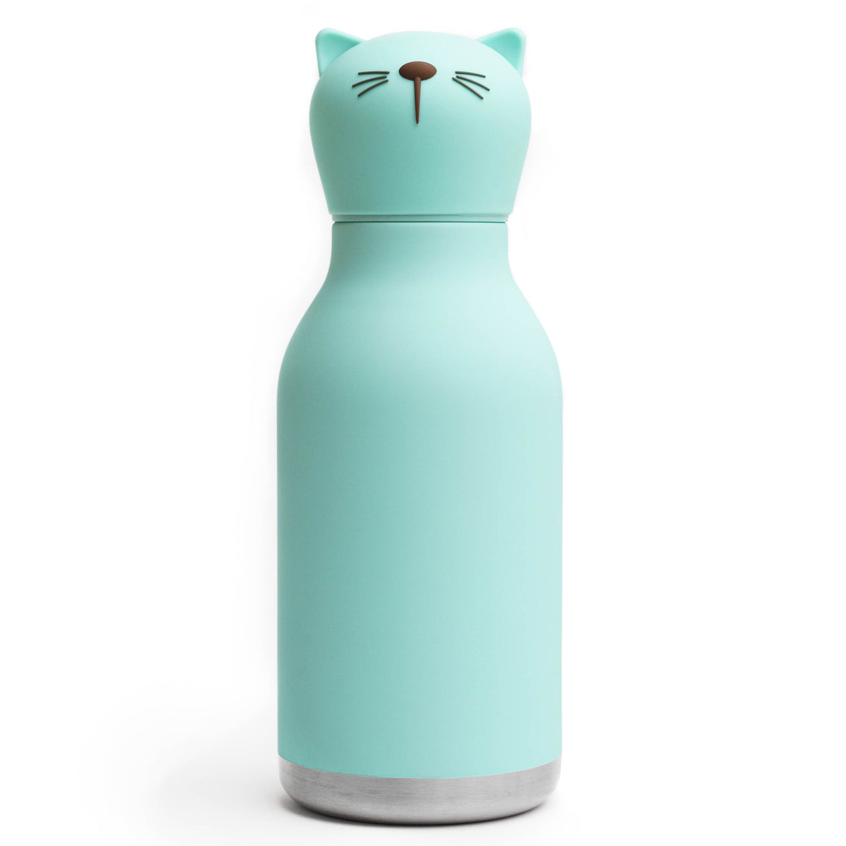Water Bottle: Cat 460ml - Blue - Bestie Bottle