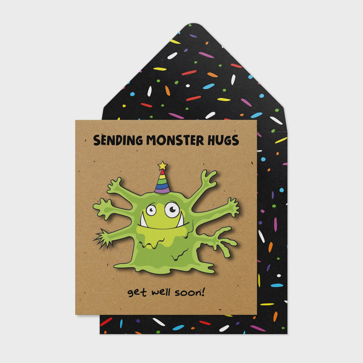 Get Well Card: 3D Get Well Soon - Tache