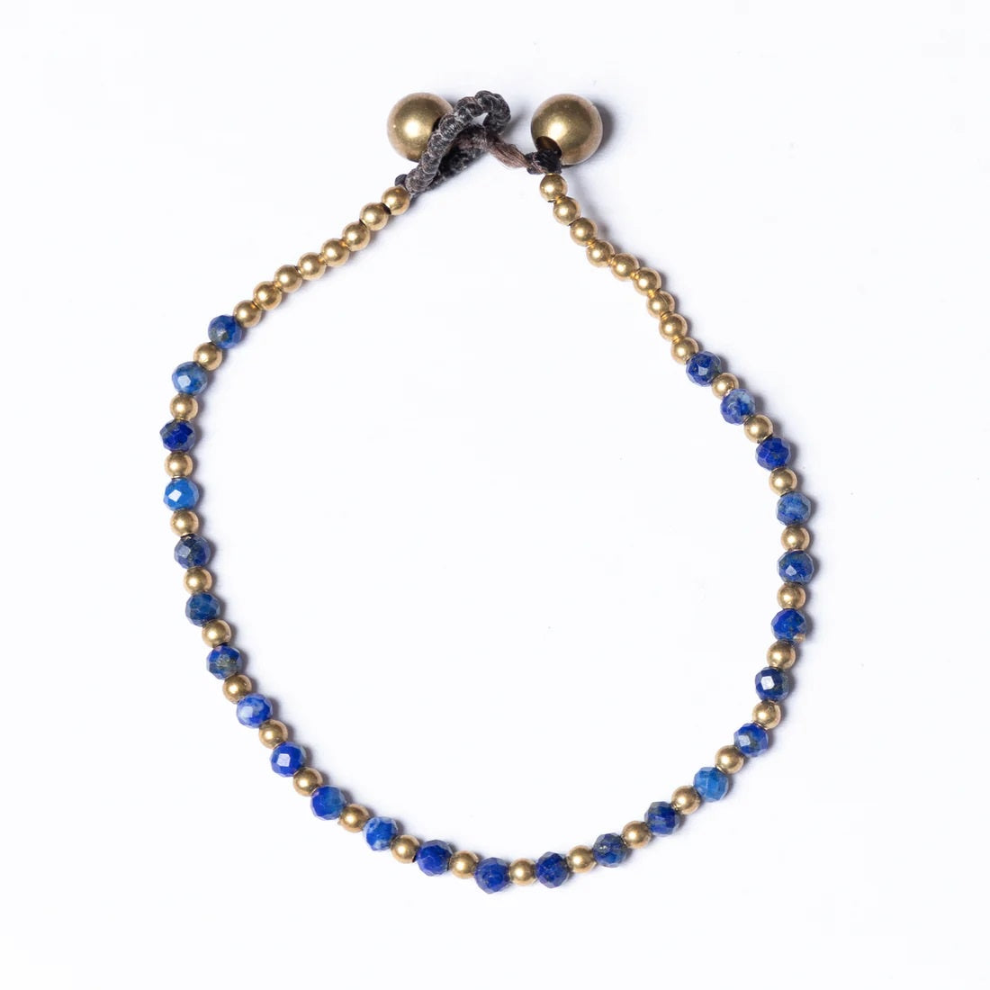 Crystal Bracelet SEPTEMBER BIRTHSTONE- Dark Blue LAPIS LAZULI