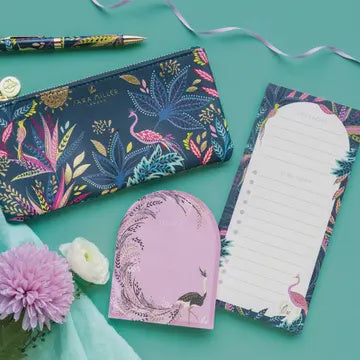 List Pad Set: Birds Savannah - Pink & Blue - Sara Miller
