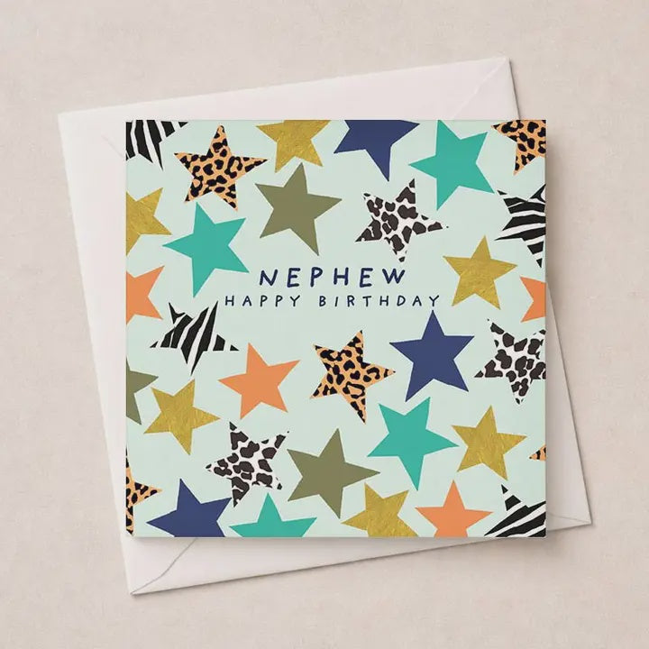 Nephew  Card: Stars Gold Foil  - Hammond Gower