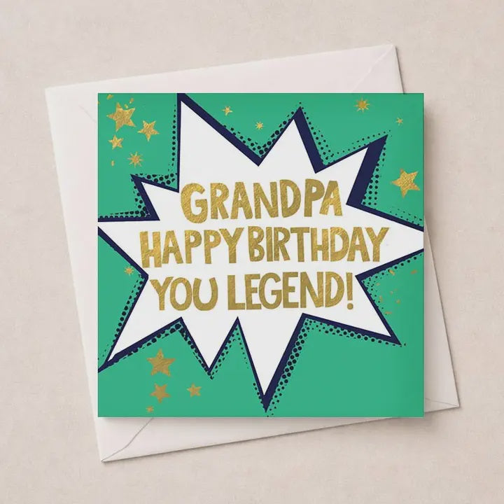 Grandpa  Card: You Legend Gold Foil  - Hammond Gower