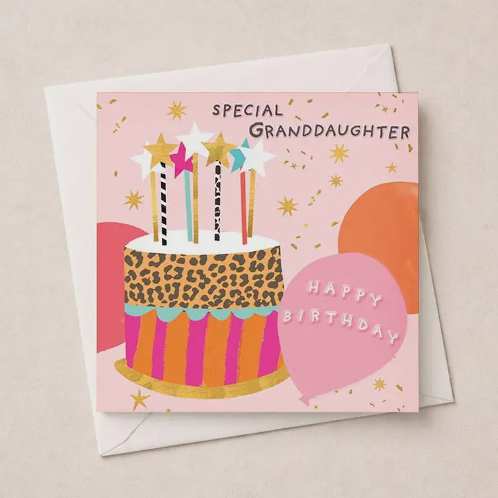 GRANDDAUGHTER  Card: To A Special Gold Foil  - Hammond Gower