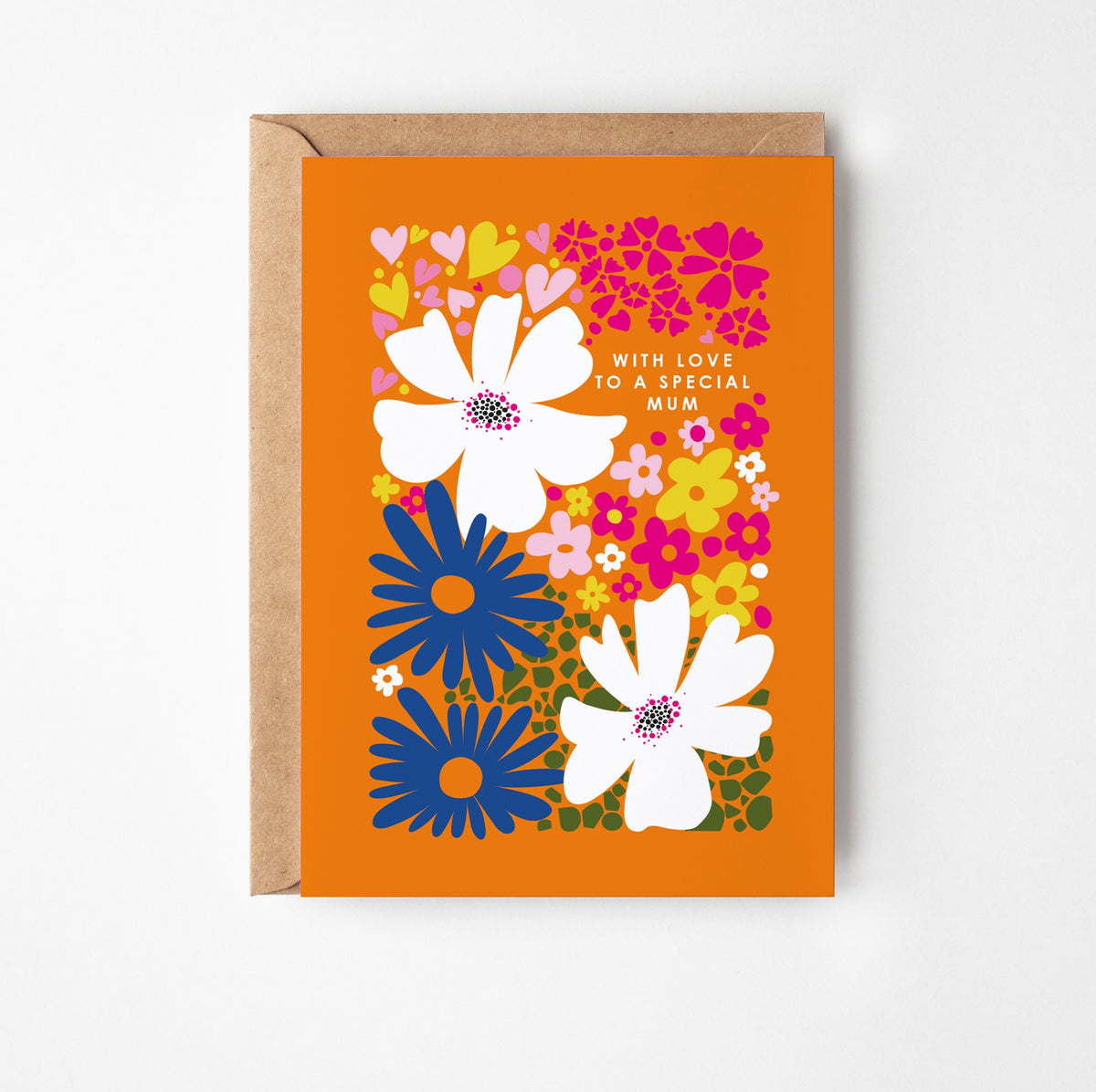 Mothers Day Card: Petunia Floral - Happy Street