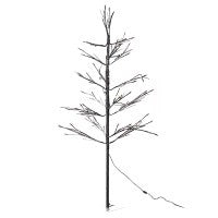 Christmas Tree: LED Twig Tall 4ft Snow Branches Lights - Natural