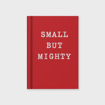 Notebook: A7 Small But Mighty Fabric Hardback - Ohh Deer
